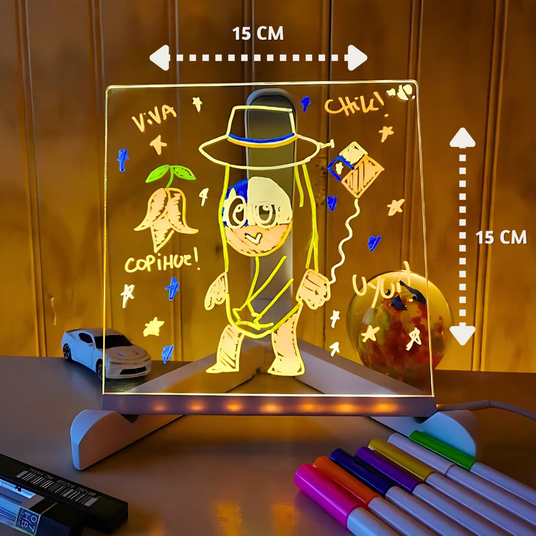 Tableta de Dibujos Luminiscente Para Niños