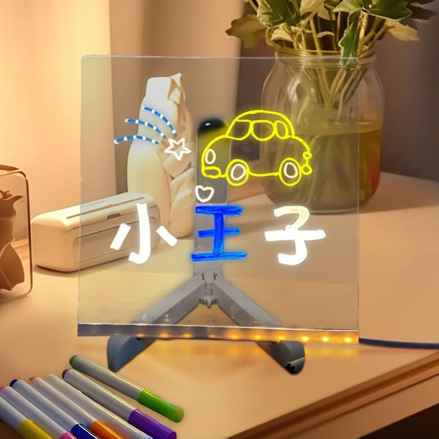 Tableta de Dibujos Luminiscente Para Niños