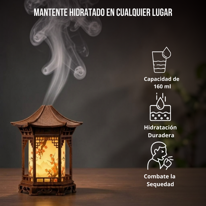 LumiZen Humidificador de Pabellón Asiático Zen 160 ML