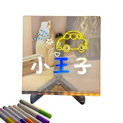 Pizarra de Dibujos Luminiscente Para Niños